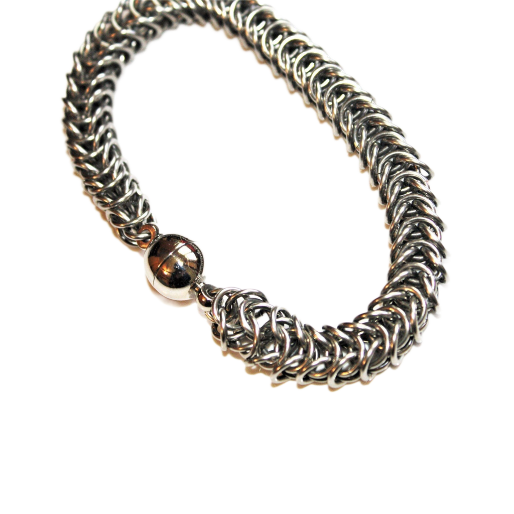 Stainless Steel Chain Maille Bracelet