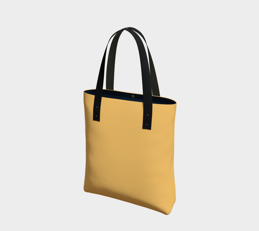 Soft Gold Madrid Chic Tote