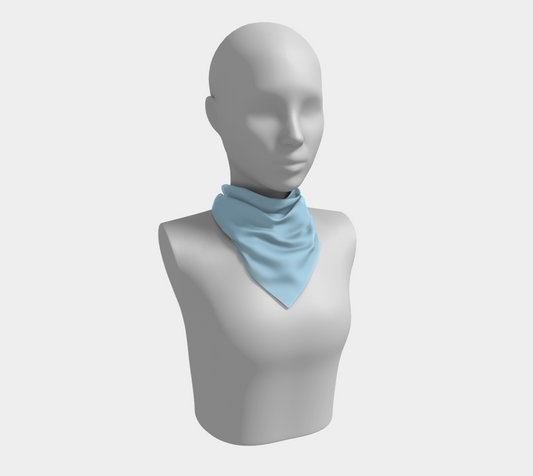 Robin's Egg Blue Square Scarf