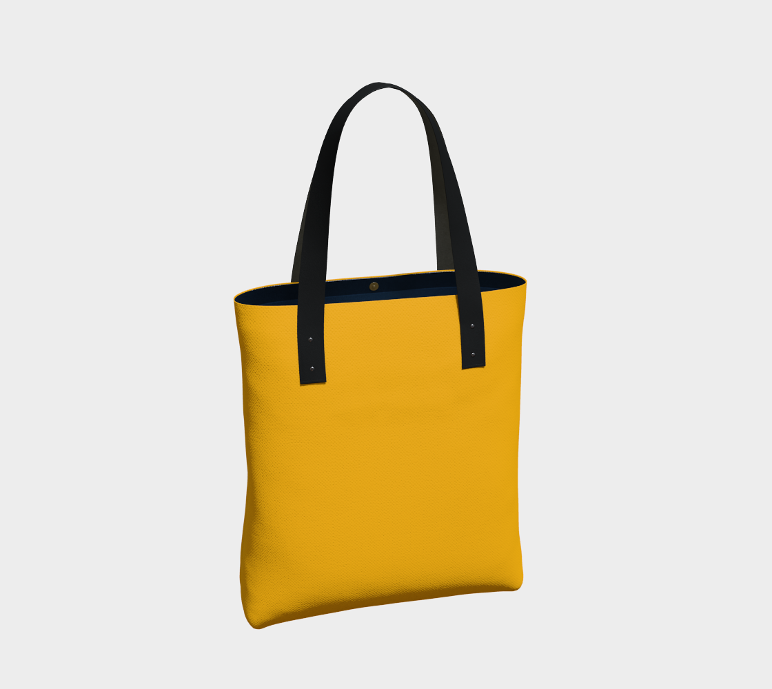 Gold Madrid Chic Tote