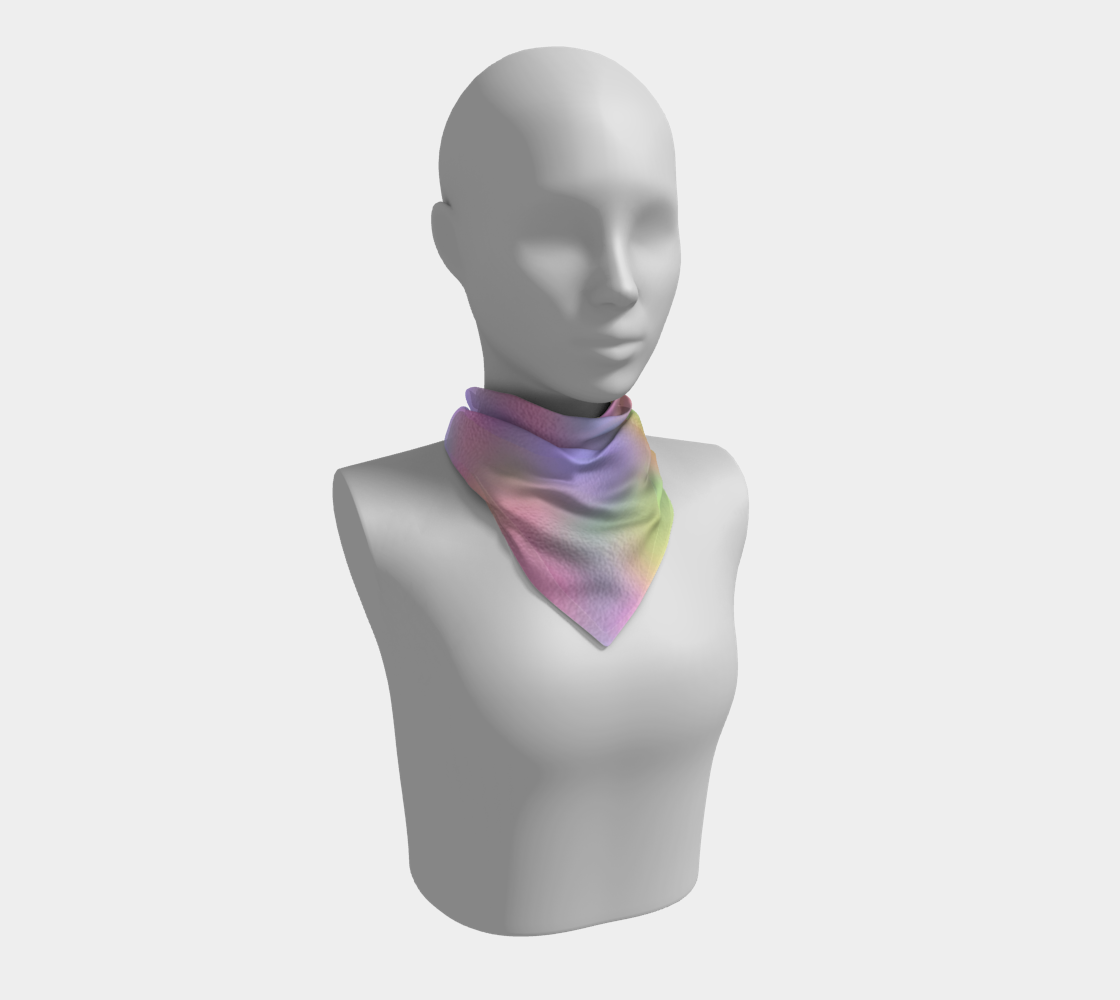 Iridescence #1 Square Scarf