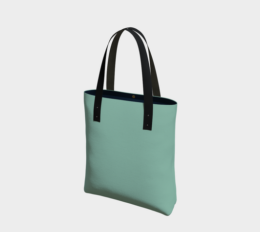 African Turquoise Chic Tote Bag