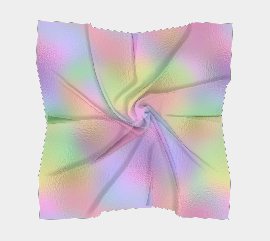 Iridescence #1 Square Scarf