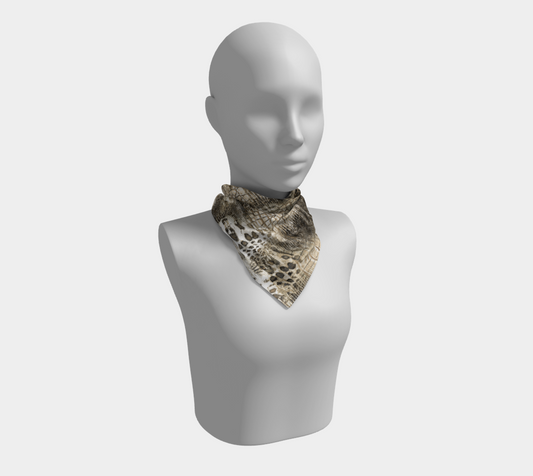 Savanna Neutral Square Scarf