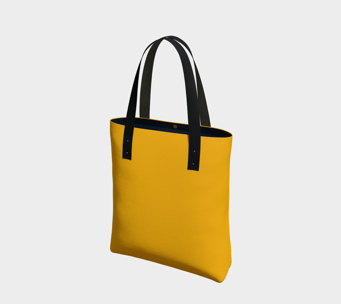 Gold Madrid Chic Tote