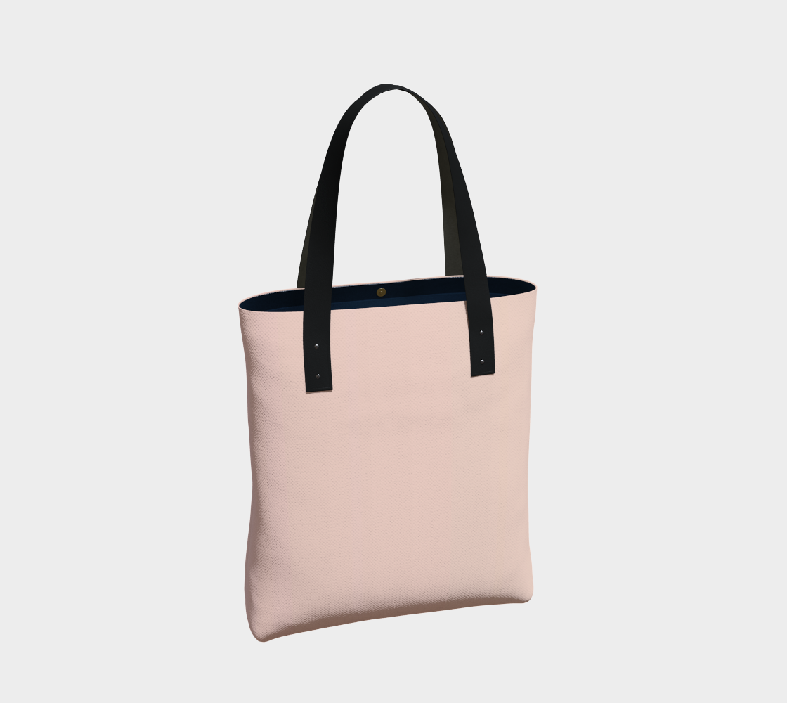 Blush Pink Le Chic Tote Bag