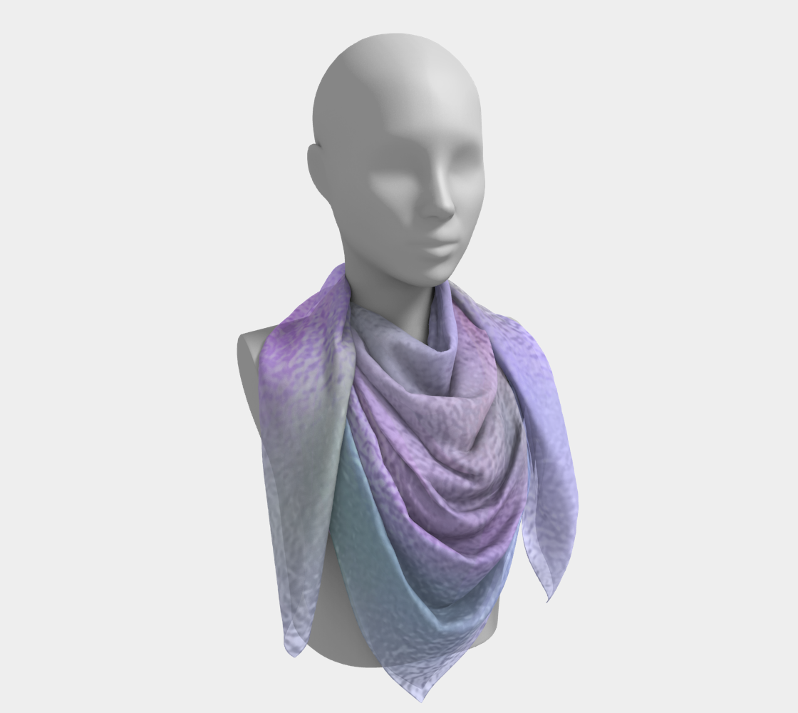 Iridesence #6 Square Scarf