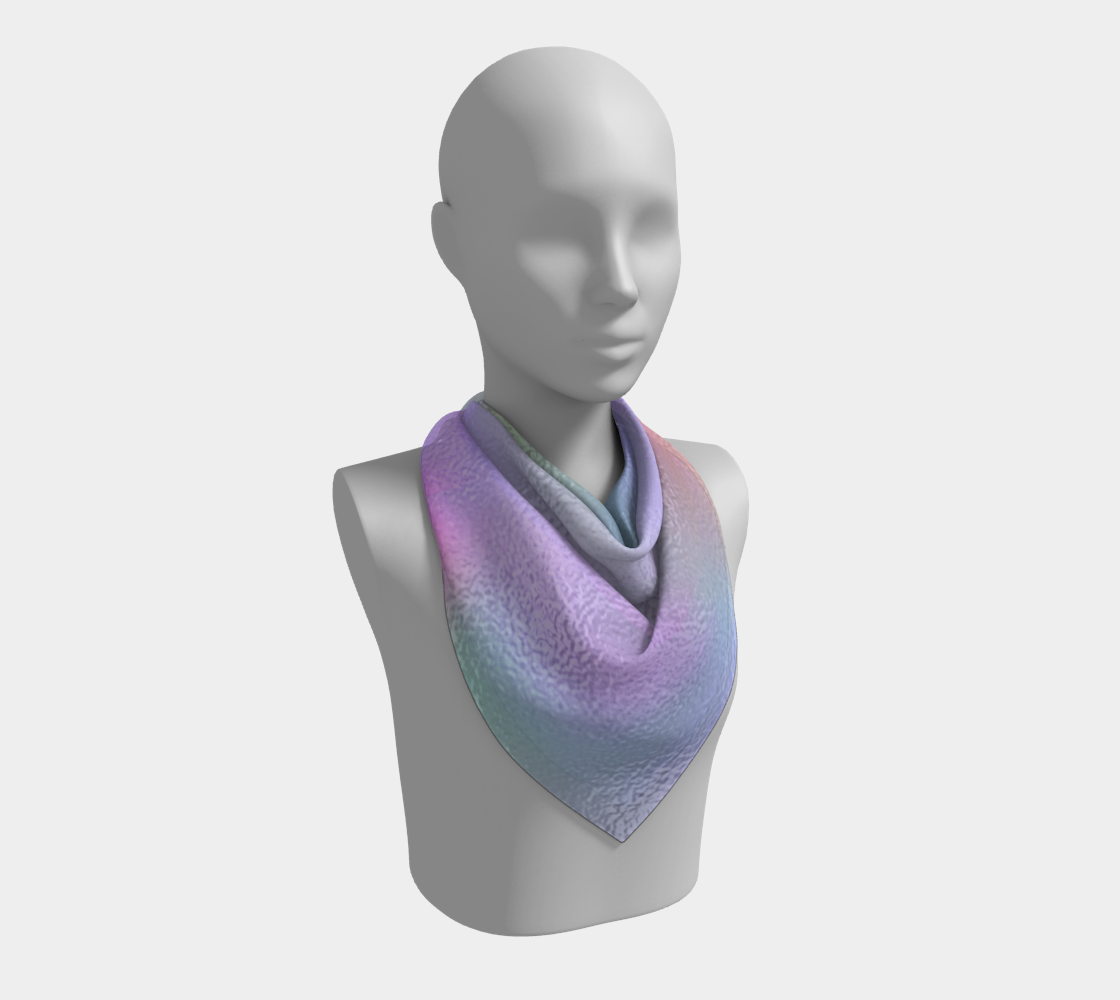 Iridesence #6 Square Scarf