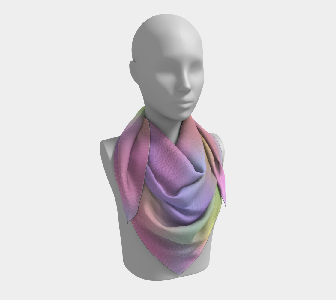 Iridescence #1 Square Scarf