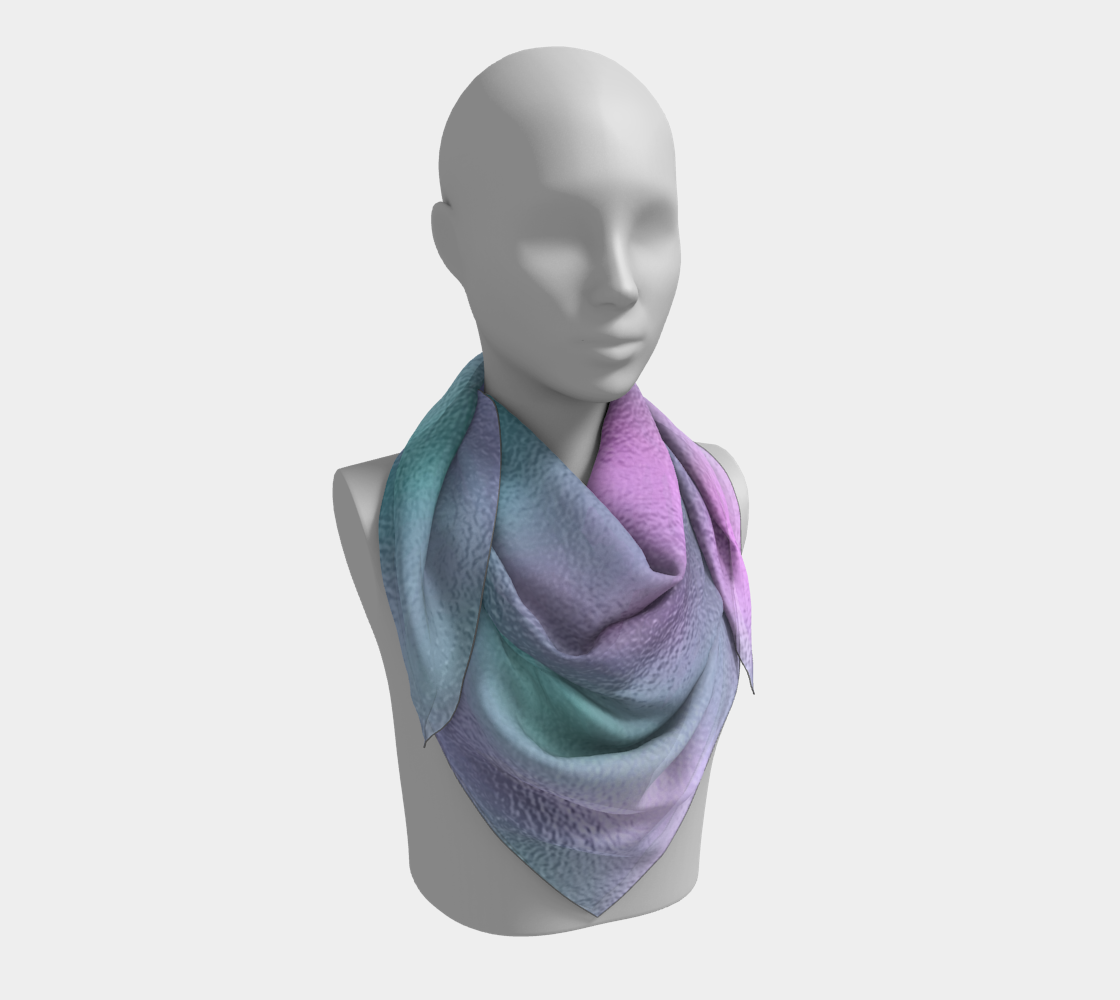 Iridescence #5 Square Scarf