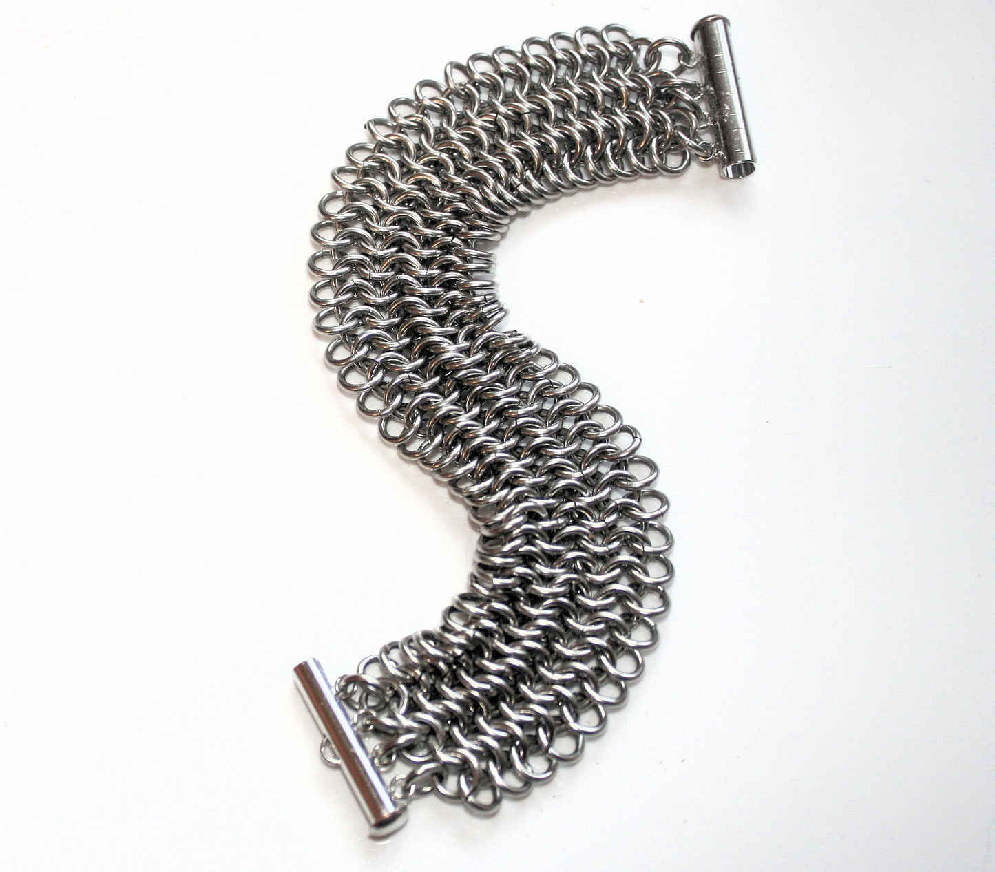 Stainless Steel European 4-in-1 Chain Maille Bracelet